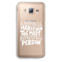 The prettiest: Samsung Galaxy J3 (2016) Transparant Hoesje