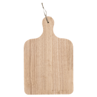 Bloomingville Snijplank Naturel Rubberhout - thumbnail