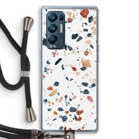 Terrazzo N°4: Oppo Find X3 Neo Transparant Hoesje met koord