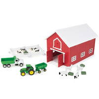 John Deere boerderij speelset met schuur
