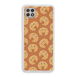 Croissant: Samsung Galaxy A22 4G Transparant Hoesje