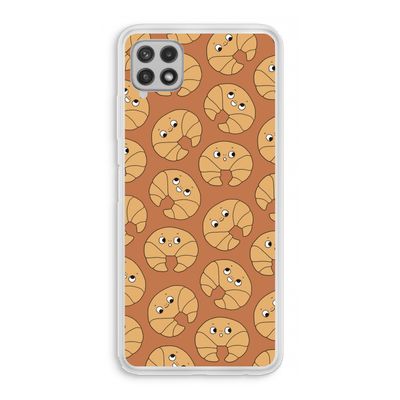 Croissant: Samsung Galaxy A22 4G Transparant Hoesje