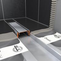 Easy Drain Compact TAF afvoergoot enkele plaat 60cm 30mm met Zero design rooster RVS edcomtaf600-30
