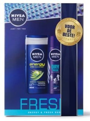 Nivea Geschenkverpakking men refresh (1 st)