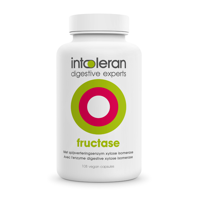Fructase - 108 Capsules | Helpt bij vertering van Fructose | Bevat spijsverteringenzym Xylose Isomerase | Low FODMAP & Vegan