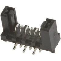 Molex 908160010 Male header (standaard) Totaal aantal polen: 10 Rastermaat: 1.27 mm Inhoud: 1 stuk(s) Tube