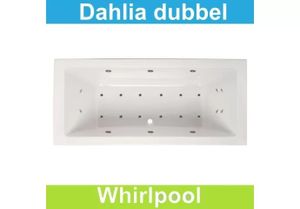 Whirlpool Boss & Wessing Dahlia 180x80 cm Dubbel systeem Boss & Wessing