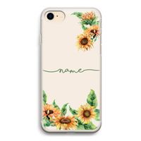 Zonnebloemen: iPhone 7 Transparant Hoesje