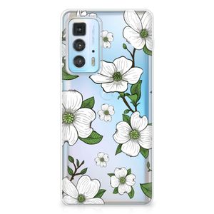 Motorola Edge 20 Pro TPU Case Dogwood Flowers