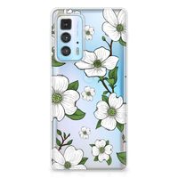 Motorola Edge 20 Pro TPU Case Dogwood Flowers