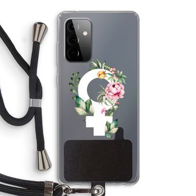 Venus: Samsung Galaxy A72 5G Transparant Hoesje met koord