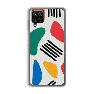 Illustratieve pop 1: Samsung Galaxy A12 Transparant Hoesje