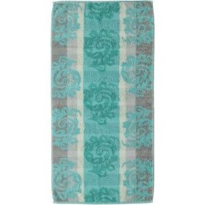 Cawö Cawö Cashmere Jacquard Badlaken Munt 80x150