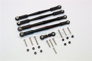 GPM Aluminium Turnbuckles, Zwart - Arrma 6S (MAK160BKBK)