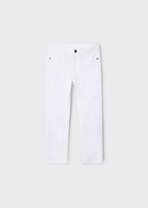 Mayoral Zomer broek slim fit jongens - wit