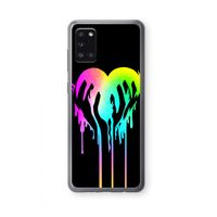 Hold My Heart: Samsung Galaxy A31 Transparant Hoesje