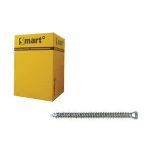 pgb-Europe SMART | Kozijnschroef CK-T30 Ø 7,50x182 Zn | 100 st SM0WSC0010751823