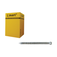 pgb-Europe SMART | Kozijnschroef CK-T30 Ø 7,50x182 Zn | 100 st SM0WSC0010751823