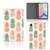 Samsung Galaxy Tab S6 Lite | S6 Lite (2022) Tablet Stand Case Ananas