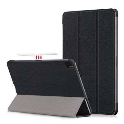 3-Vouw sleepcover hoes - iPad Pro 11 inch (2018/2020/2021) - Zwart