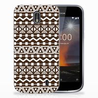 Nokia 1 TPU bumper Aztec Brown - thumbnail