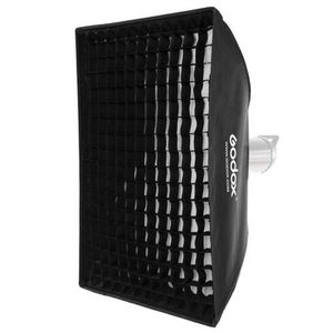 Godox Paraplu Softbox Bowens 60x90 met Grid