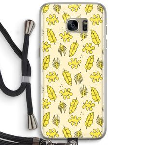Herfst: Samsung Galaxy S7 Edge Transparant Hoesje met koord