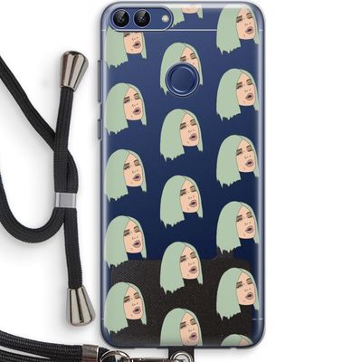 King Kylie: Huawei P Smart (2018) Transparant Hoesje met koord