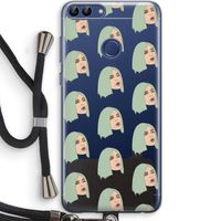 King Kylie: Huawei P Smart (2018) Transparant Hoesje met koord