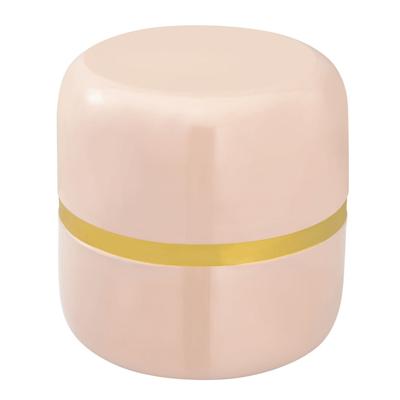 Elin - Bijzettafel - goud - metaal en emaille - ø 34 H 36 cm