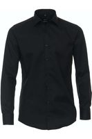 Venti Modern Fit Overhemd ML6 (vanaf 68 CM) zwart - thumbnail