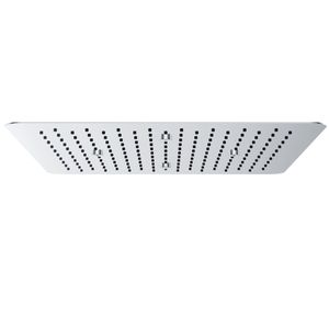 Wiesbaden UFO inbouw-hoofddouche plafond vierkant 50x50x2 cm chroom