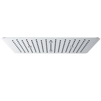 Wiesbaden UFO inbouw-hoofddouche plafond vierkant 50x50x2 cm chroom