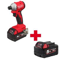 Milwaukee M18 BLIDRC-402C Compacte accu slagschroevendraaier 190Nm 18V 4.0Ah in Koffer - 4933492840