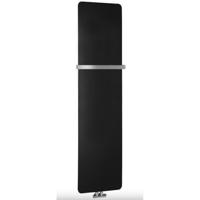 Designradiator Sapho Tabella 37x159 cm Mat Zwart Sapho