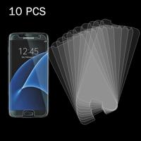 10 stuks voor Galaxy S7 / G930 0 26 mm 9H oppervlaktehardheid 2.5D explosieveilige gehard glas niet-volledig scherm Film