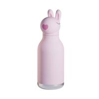 asobu bunny bestie drinkfles 295ml rvs siliconen konijn