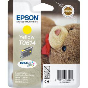 Epson Teddybear inktpatroon Yellow T0614 DURABrite Ultra Ink