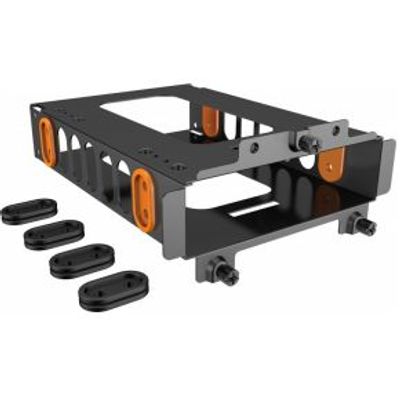 Be quiet! Silent Base DD Cage Zwart/oranje