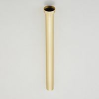 Verlengbuis voor Sifon BWS Brass 40 cm Geborsteld Messing