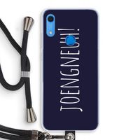 Joengneuh!: Huawei Y6s Transparant Hoesje met koord