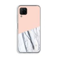 A touch of peach: Huawei P40 Lite Transparant Hoesje