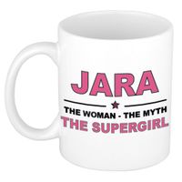 Jara The woman, The myth the supergirl collega kado mokken/bekers 300 ml - thumbnail