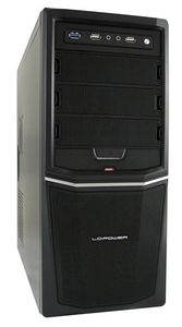 LC-Power Pro-924B Midi Tower Zwart 420 W