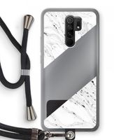 Biggest stripe: Xiaomi Redmi 9 Transparant Hoesje met koord