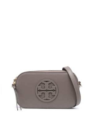 Tory Burch mini sac à bandoulière Miller en cuir - Marron