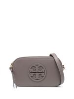 Tory Burch mini sac à bandoulière Miller en cuir - Marron - thumbnail