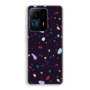Dark Rounded Terrazzo: Xiaomi Mi Mix 4 Transparant Hoesje