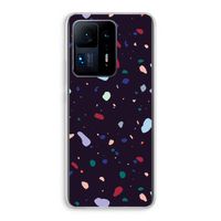 Dark Rounded Terrazzo: Xiaomi Mi Mix 4 Transparant Hoesje