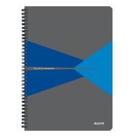 Leitz 44961035 schrijfblok & schrift A4 90 vel Blauw, Grijs